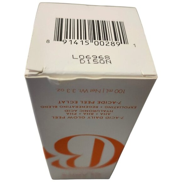 Clark's Botanicals 7-Acid Daily Glow Peel - Full Size 3.3oz/100ml NIB - Picture 5 of 7